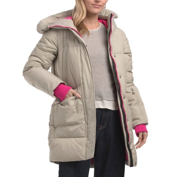 PAJAR Grey Heirani Mid Length Quilted Parka - Picture 1 of 2